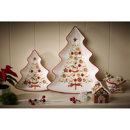 Winter Bakery Delight Mísa ve tvaru vánočního stromku 26,5 cm, Villeroy & Boch