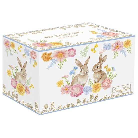 Veľkonočná sada stojančekov na vajíčka 2 ks Tres Jolie 6,5 cm, Easy Life