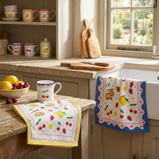 Utěrka set 2ks Fruit Mania 70x50 cm, Easy Life