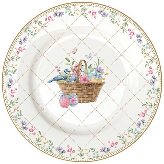 Veľkonočný dezertný tanier Spring Bloom 19cm, Easy Life