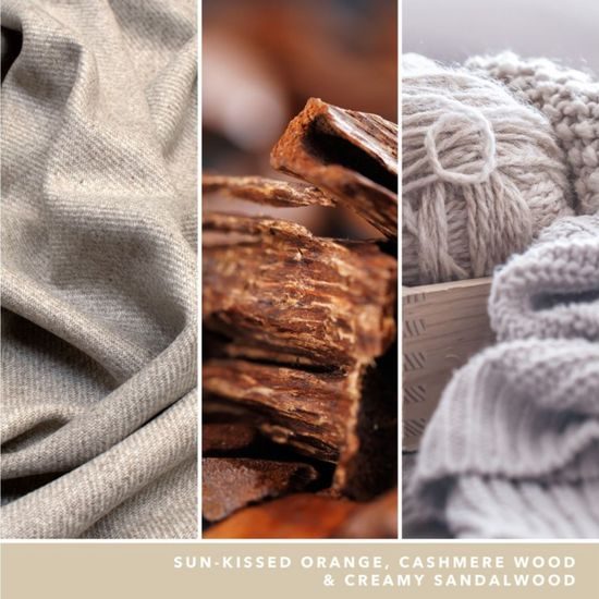 Yankee Candle - Signature vonná sviečka Warm Cashmere, 567g