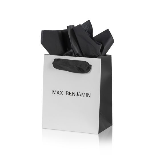 Max Benjamin - bílá dárková taška malá