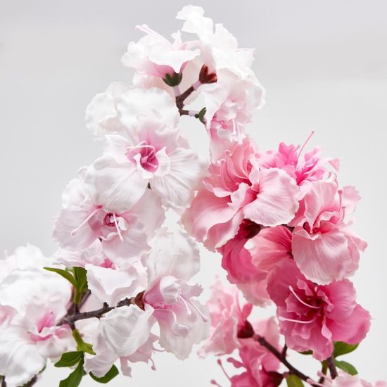 Umelý kvet čerešňová vetvička ružová, 105 cm