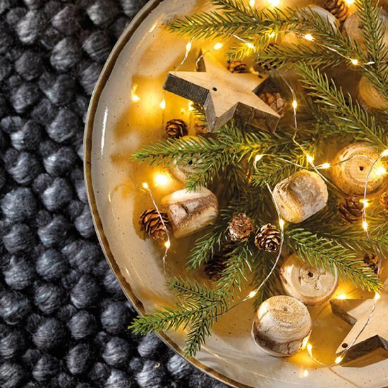 Vánoční světelný řetěz 40 LED, 195 cm