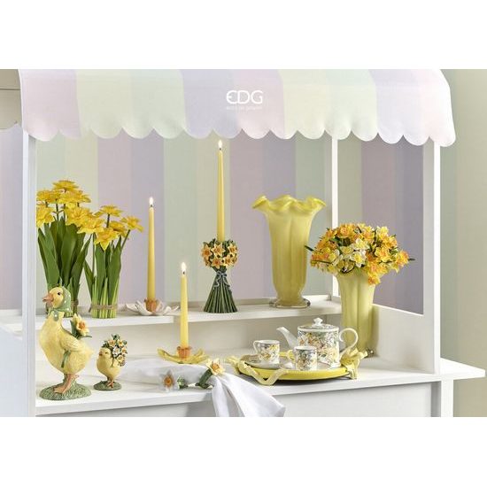 Porcelánová konvice 600 ml Flower Garden, 11x19x14 cm