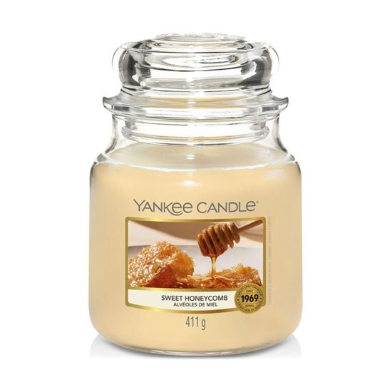 Yankee Candle Classic vonná svíčka Sweet Honeycomb 411 g
