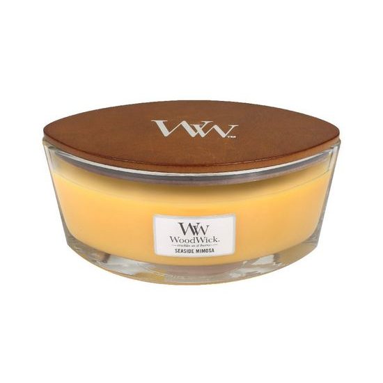 WoodWick Seaside Mimosa, svíčka loď 453.6 g