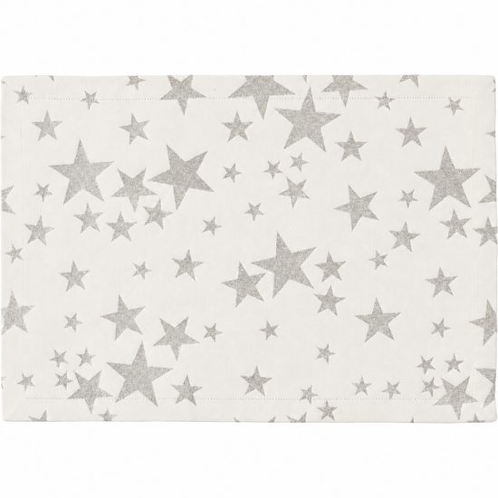 Prestieranie na stôl Heaven 35x50 cm bielo-strieborné, Sander