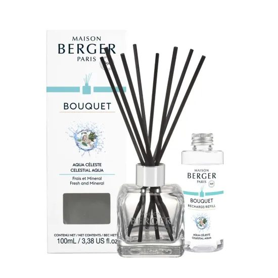 Maison Berger Paris - Aroma difuzér Cube, Nebeská voda 100 ml