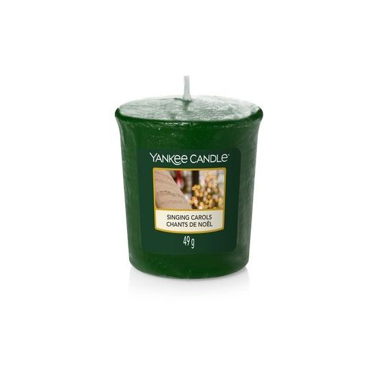 Yankee Candle votívny sviečka Singing Carols 49 g