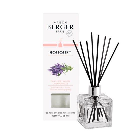 Maison Berger Paris - Aroma difuzér CUBE, Levanduľové pole 125 ml