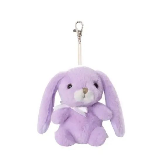 Klíčenka plyšový zajíček Bouncy Bunny světle fialový