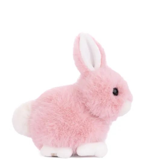 Plyšový zajíček Baby Bunny růžový, 15 cm