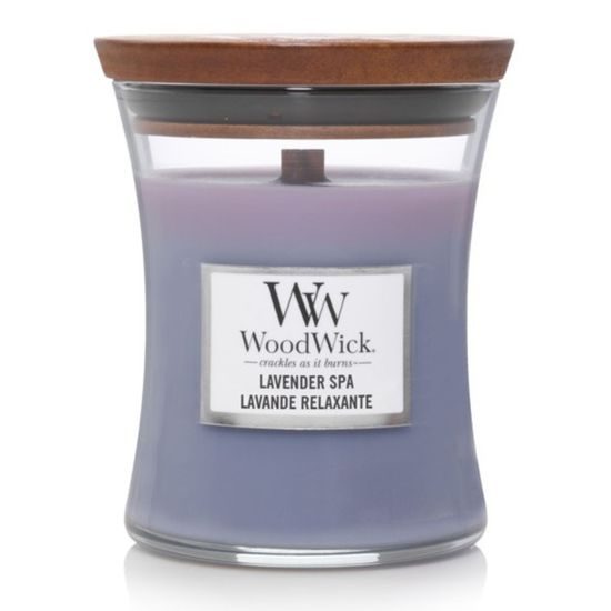 WoodWick Lavender Spa, váza střední 275 g