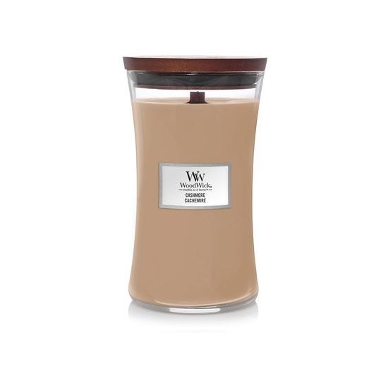 WoodWick - Cashmere, váza velká 609.5 g