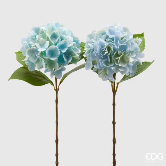 Umelá kvetina hortenzie modrá 1ks, 60cm