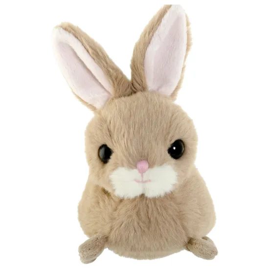 Plyšový zajíček Hera hnědý 1ks, 15 cm