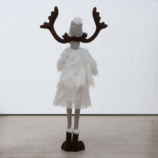 Vianočná figúra sob Sniffy 1ks, 80x30x180cm