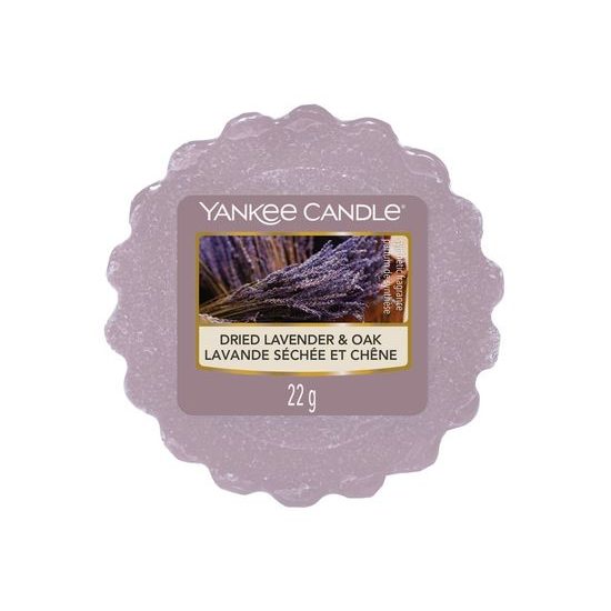 Yankee Candle vonný vosk Dried Lavender a Oak 22 g