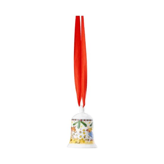 Vánoční ozdoba zvoneček Christmas Lights 4,9 cm, Rosenthal