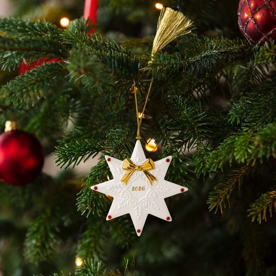 Christmas Classic Vánoční ozdoba hvězda 2026, Villeroy & Boch