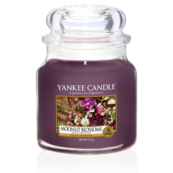 Yankee Candle Classic vonná svíčka Moonlit Blossoms 411 g