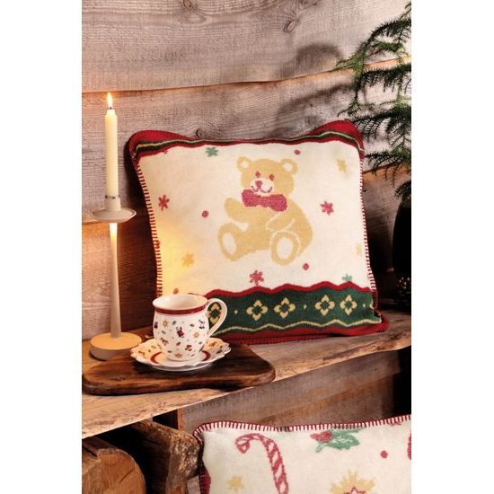 Biederlack polštář s výplní Toy's Delight medvídek 50x50 cm, Villeroy & Boch