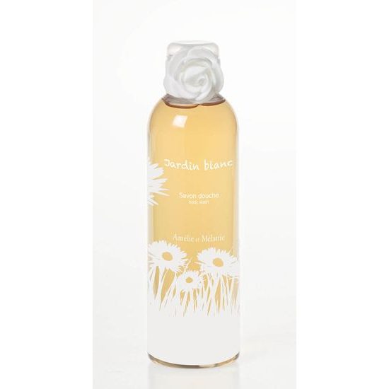 AMÉLIE et MELANIA - Sprchové mydlo Jardin Blanc, 200 ml