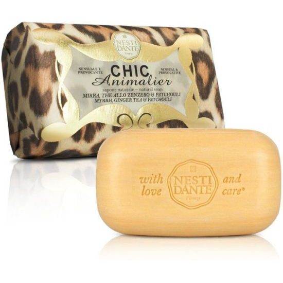 Nesti Dante - Chic Animalier Cheetah prírodné mydlo, 250g