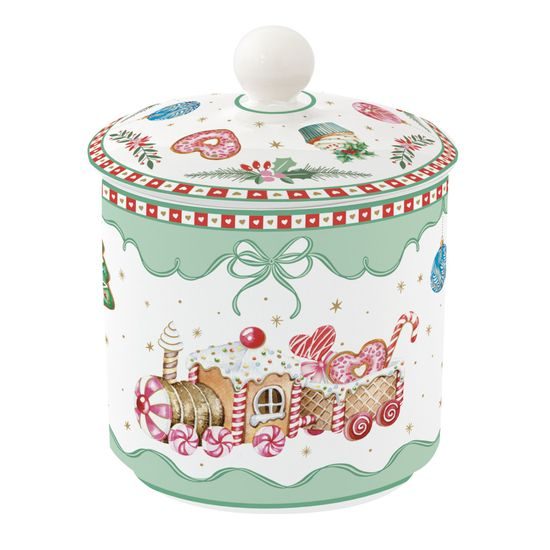 Vánoční dóza na cukroví Sweet Christmas 10,5x13cm, Easy Life