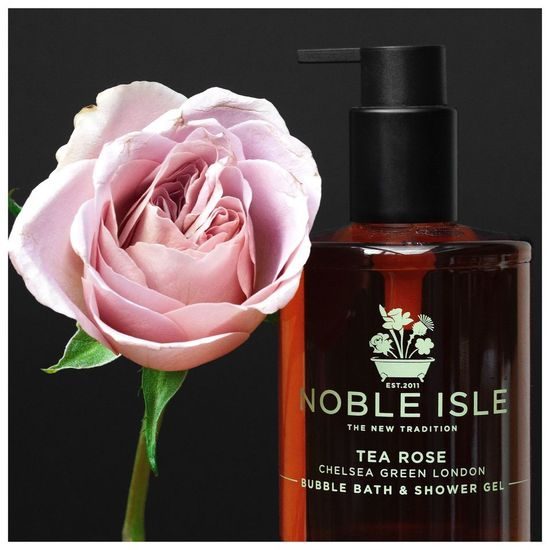 Noble Isle - Koupelový a sprchový gel Tea Rose 250ml