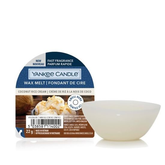 Yankee Candle - vonný vosk Coconut Rice Cream 22 g