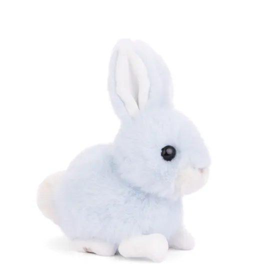 Plyšový zajíček Baby Bunny modrý, 15 cm