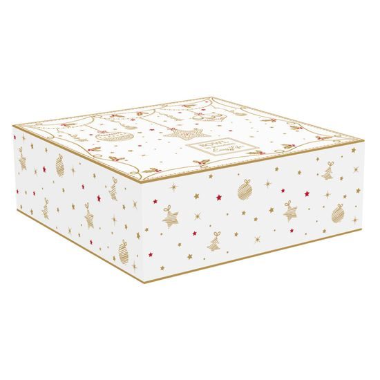 Vianočná porcelánová miska Christmas Lights 15x5cm, Easy Life