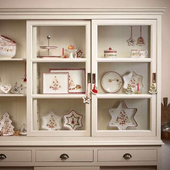 Winter Bakery Delight Hranatý koláčový podnos 27,4 x 22,7 cm, Villeroy & Boch