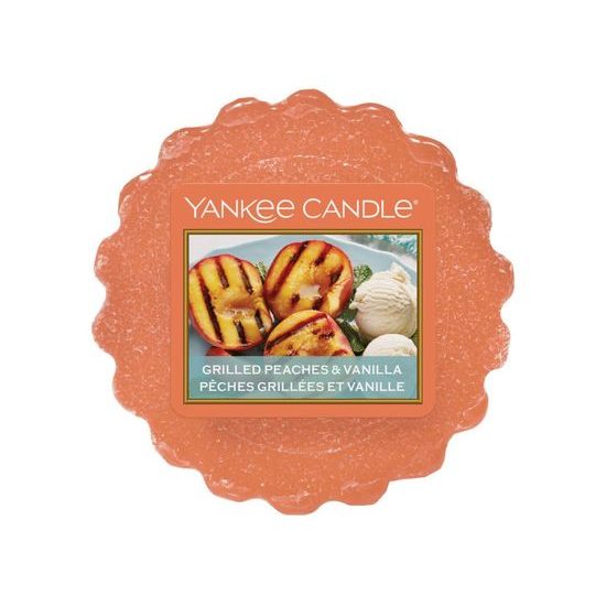 Yankee Candle vonný vosk Grilled Peaches and Vanilla 22 g