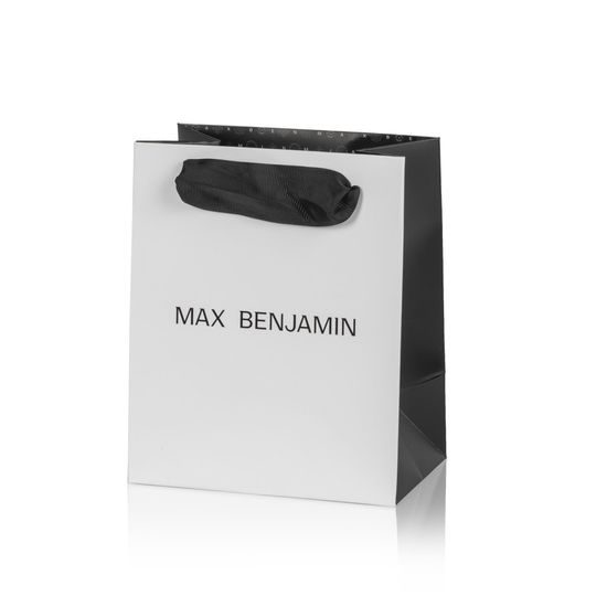 Max Benjamin - bílá dárková taška malá