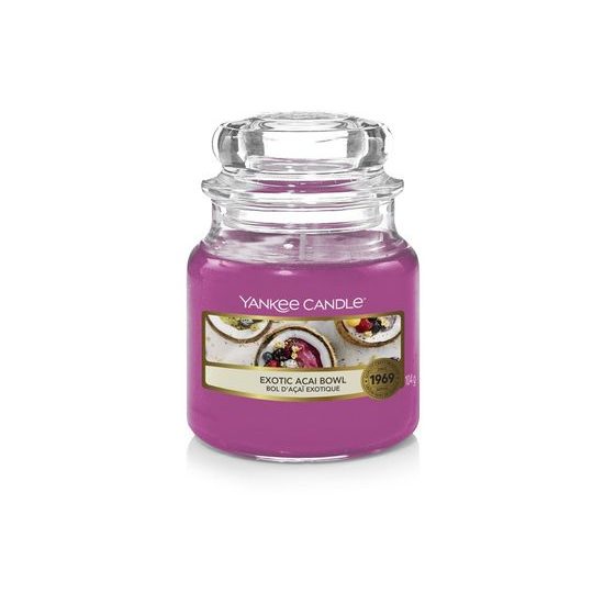 Yankee Candle - Classic vonná sviečka Exotic Acai Bowl, 104 g