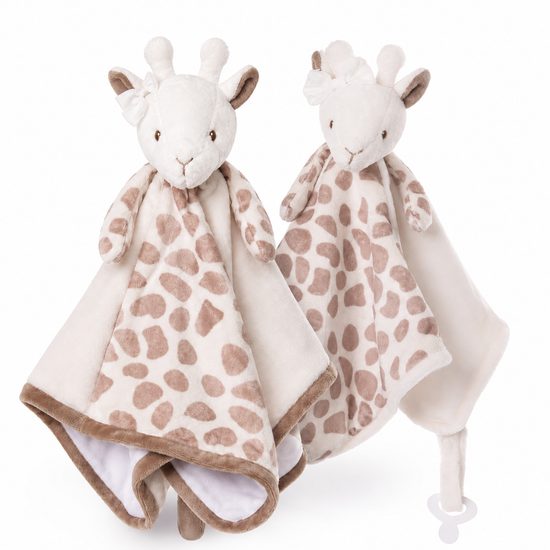 Plyšová žirafa Baby Lucy biela/hnedá 1ks, 30cm