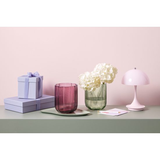 Skleněná váza Fleur zelená 15cm, Villeroy & Boch