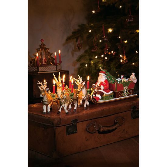 Christmas Toys Memory hracia skrinka Santa na saniach, Villeroy & Boch