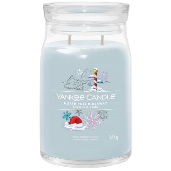 Yankee Candle - Signature vonná svíčka North Pole Hideaway, 567g