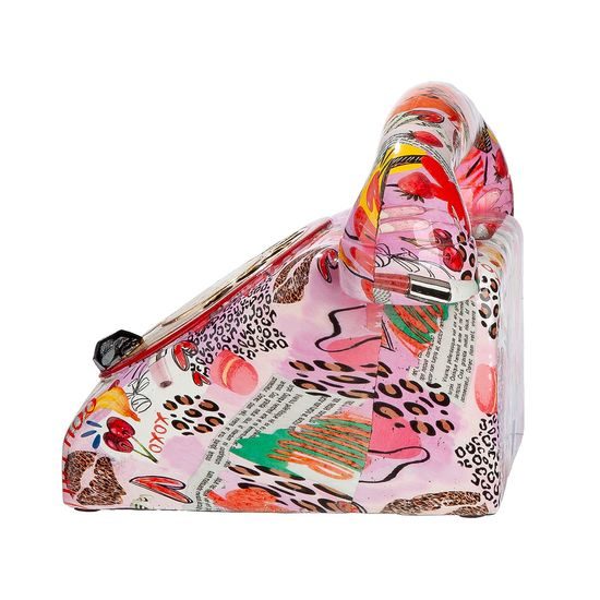 Dekorace pokladnička ve tvaru telefonu Ooh Lala, 16,5x20x15 cm