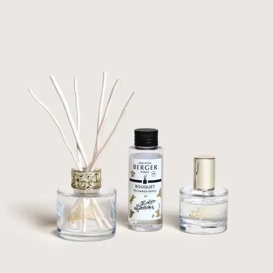 Maison Berger Paris - Dárková sada: aroma difuzér s náplní 90 ml + bytový sprej 5ml, Lolita Lempicka