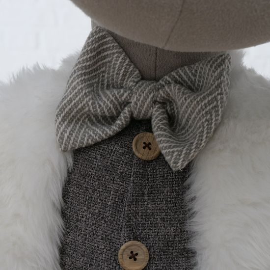 Vianočná figúra sob Sniffy 1ks, 80x30x180cm