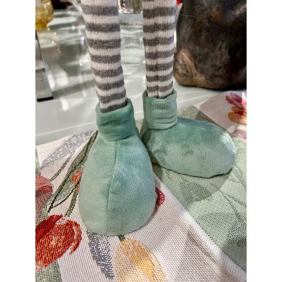 Velikonoční dekorace zajíc stojící zelený/růžový 1ks, 85 cm