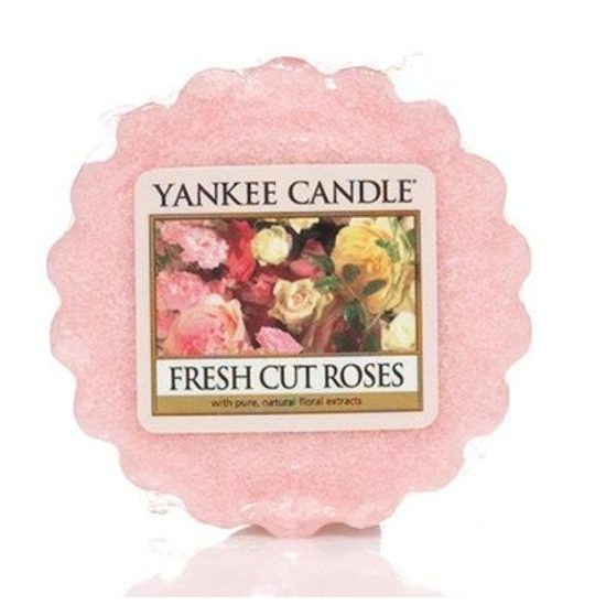 Yankee Candle vonný vosk Fresh Cut Roses 22 g
