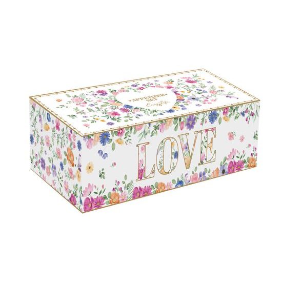 Porcelánové misky v tvare srdca Mon Amour 20x9,5 cm, Easy Life