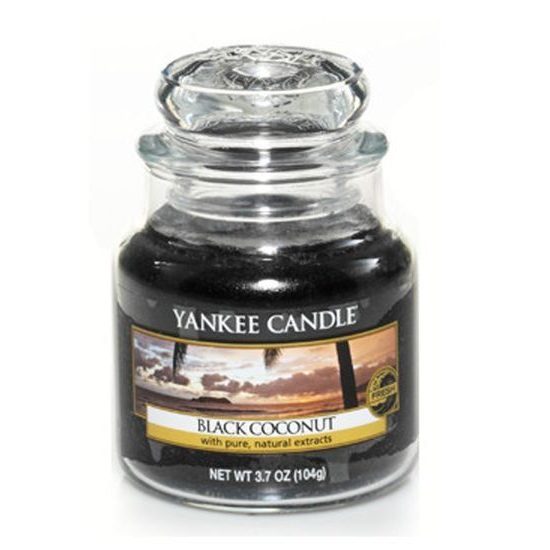 Yankee Candle Classic vonná sviečka Black Coconut 104 g