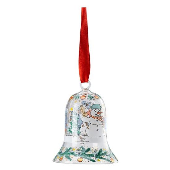 Vánoční skleněný zvoneček Christmas Lights 2024 7,1 cm, Rosenthal
